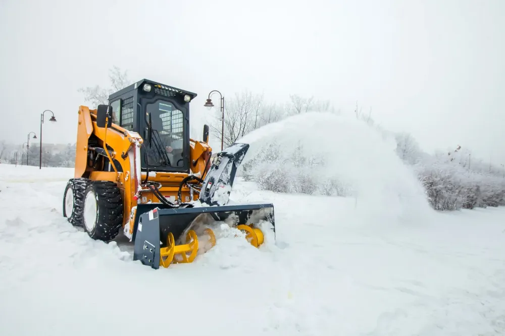 Déneigement de terrains privés